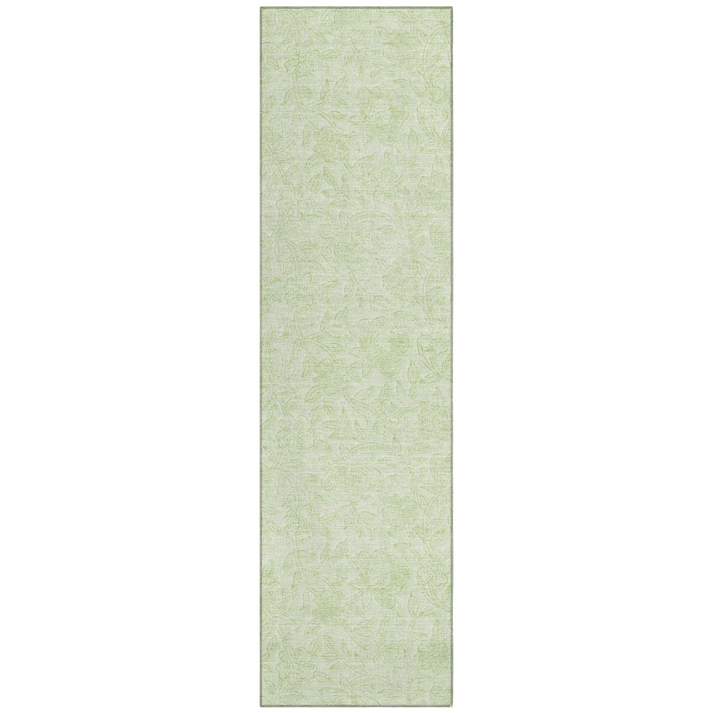 Chantille ACN782 Green 2'3" x 7'6" Rug. Picture 1