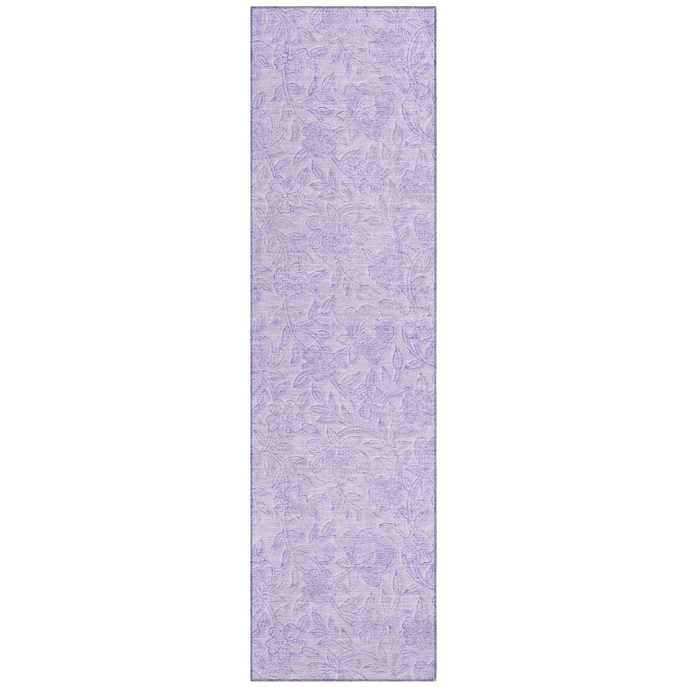 Chantille ACN782 Purple 2'3" x 7'6" Rug. Picture 1