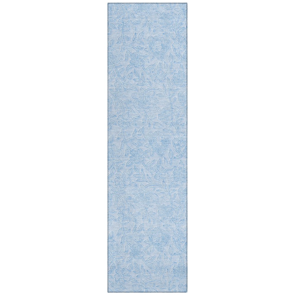 Chantille ACN782 Blue 2'3" x 7'6" Rug. Picture 1