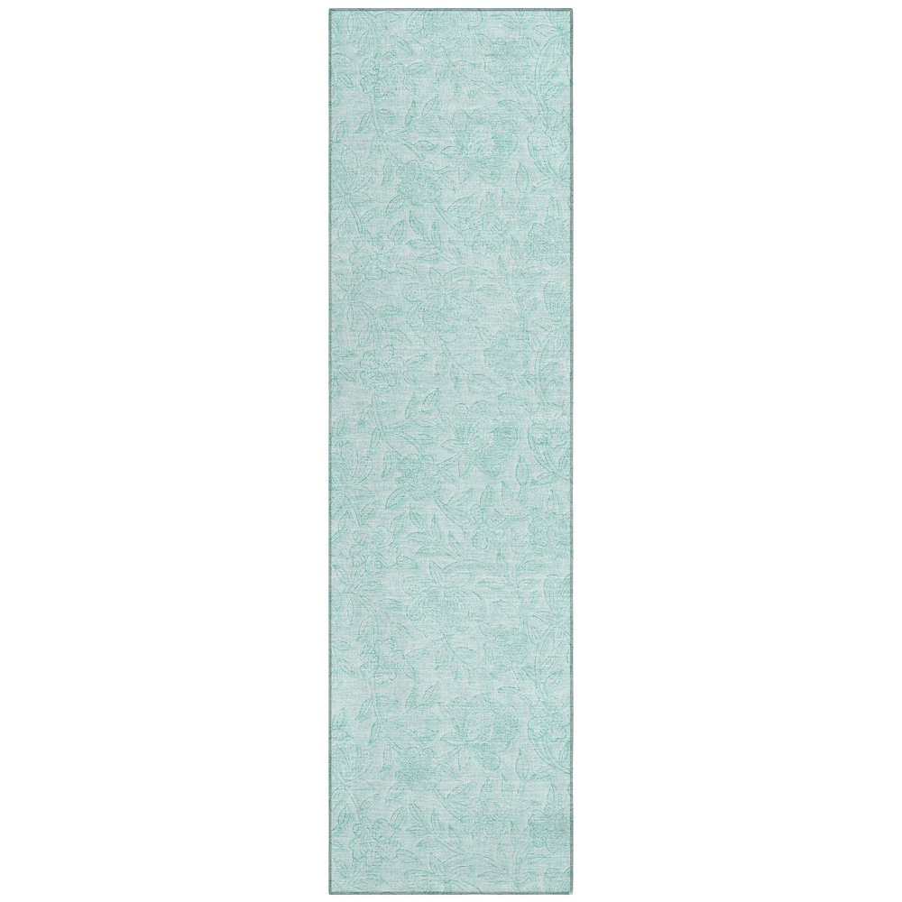 Chantille ACN782 Teal 2'3" x 7'6" Rug. Picture 1