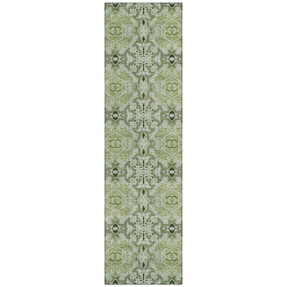 Chantille ACN783 Green 2'3" x 7'6" Rug. Picture 1