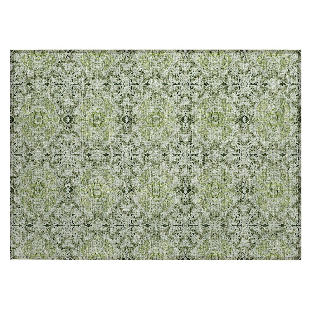 Chantille ACN783 Green 1'8" x 2'6" Rug. Picture 1