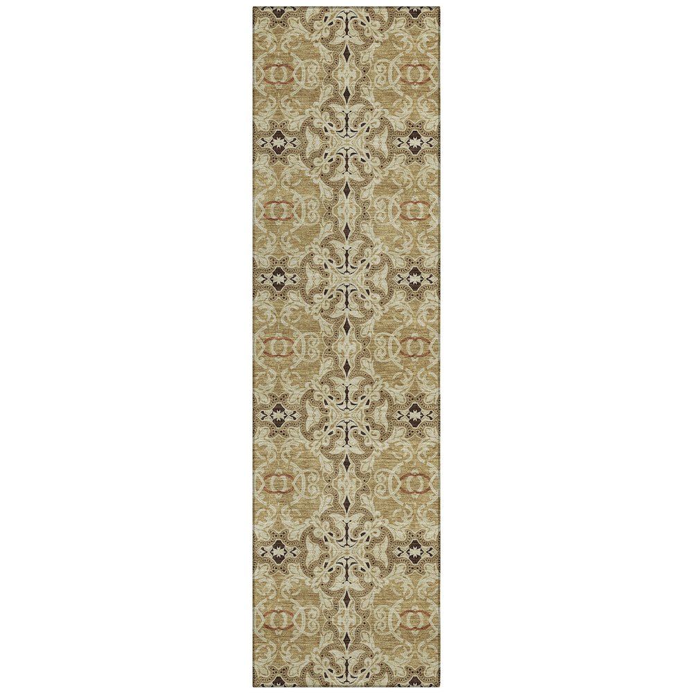 Chantille ACN783 Brown 2'3" x 7'6" Rug. Picture 1