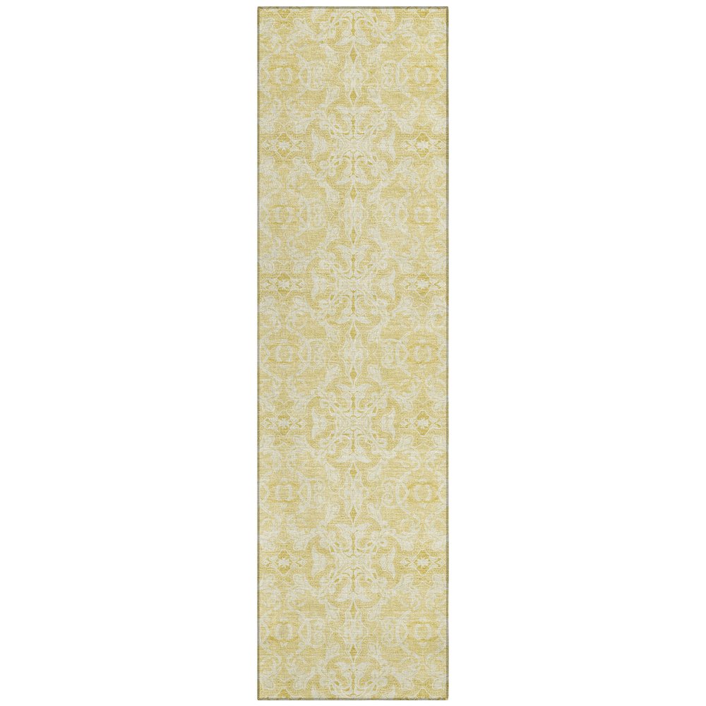 Chantille ACN784 Gold 2'3" x 7'6" Rug. Picture 1