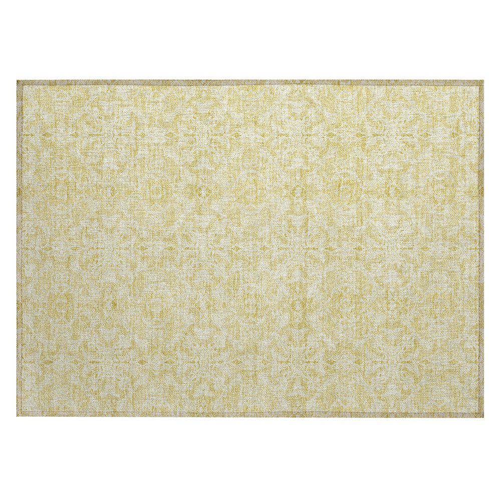 Chantille ACN784 Gold 1'8" x 2'6" Rug. Picture 1