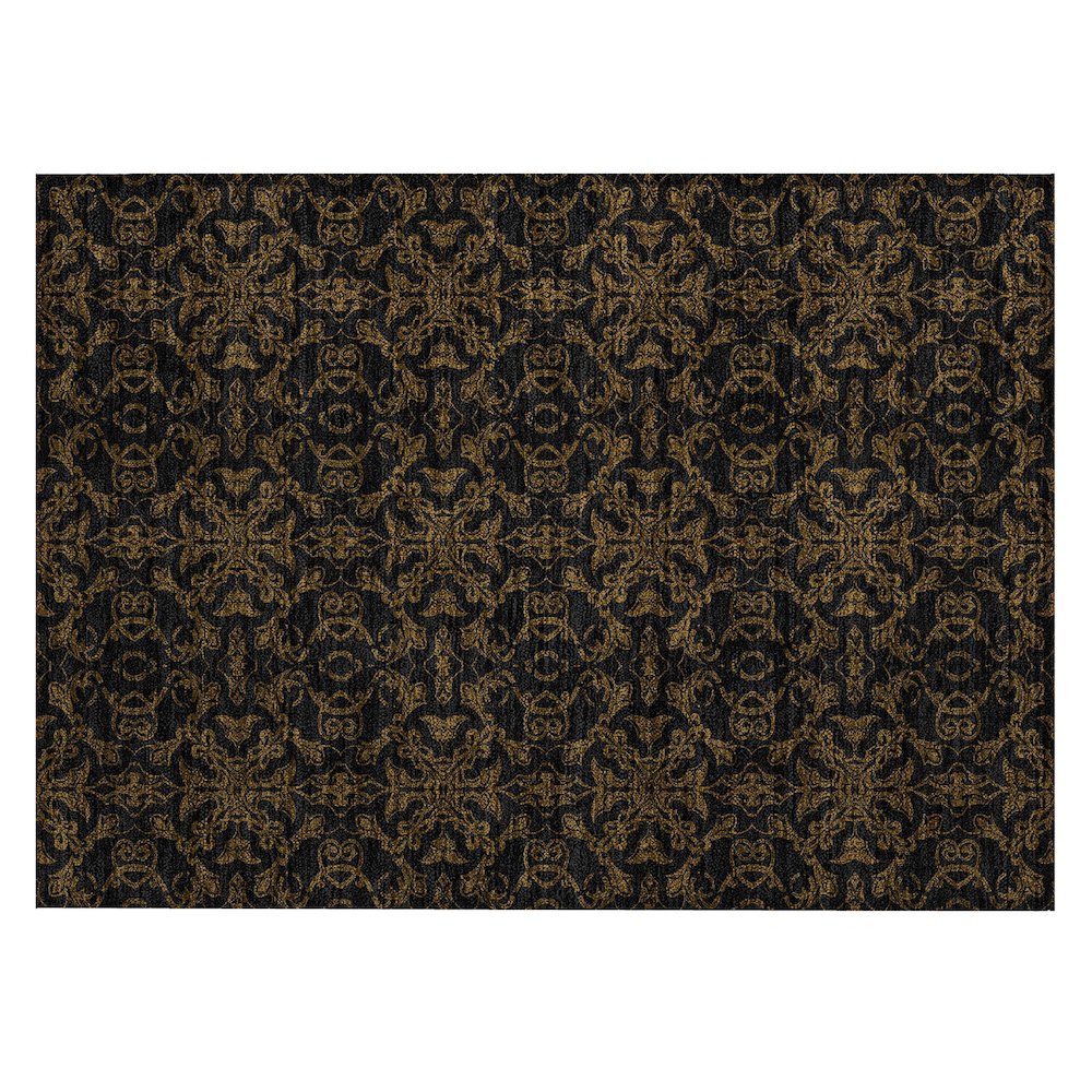 Chantille ACN785 Brown 1'8" x 2'6" Rug. Picture 1