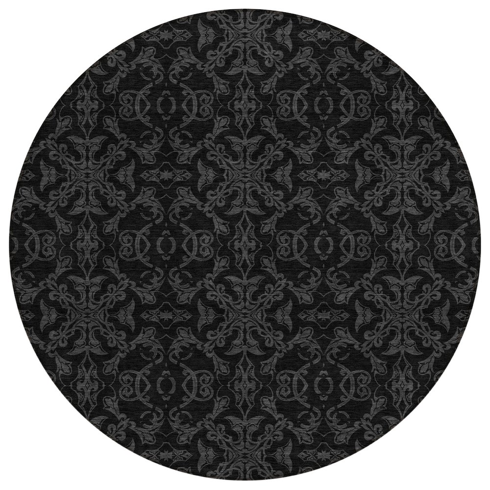 Chantille ACN785 Gray 8' x 8' Rug. Picture 1