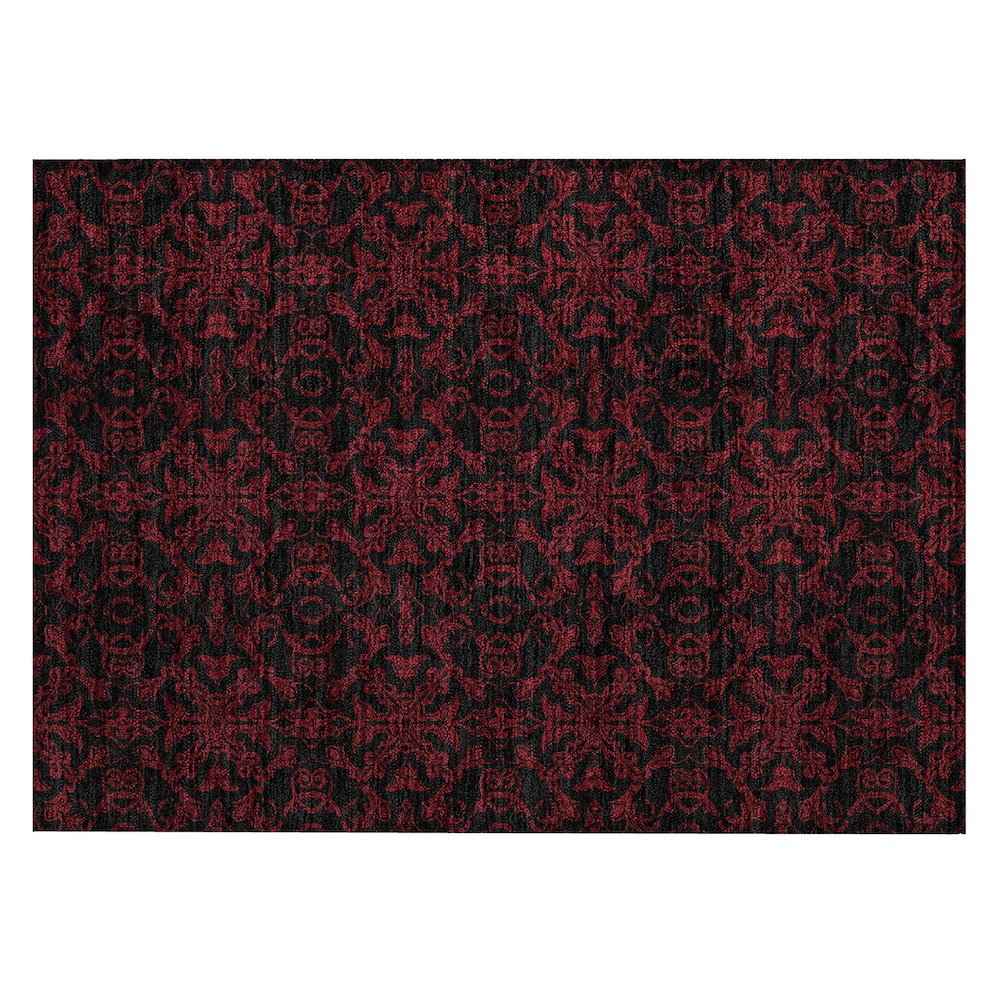 Chantille ACN785 Red 1'8" x 2'6" Rug. Picture 1
