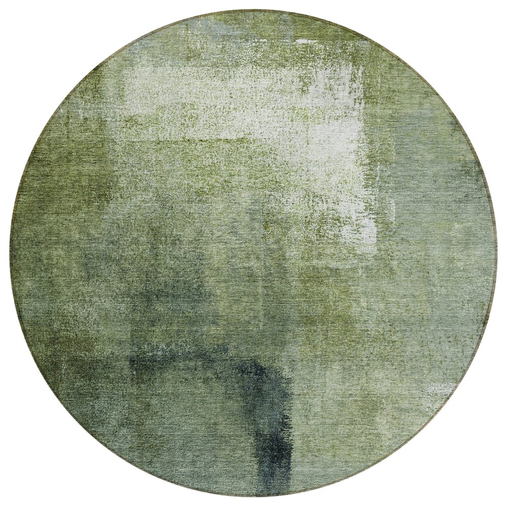 Chantille ACN787 Green 8' x 8' Rug. Picture 1