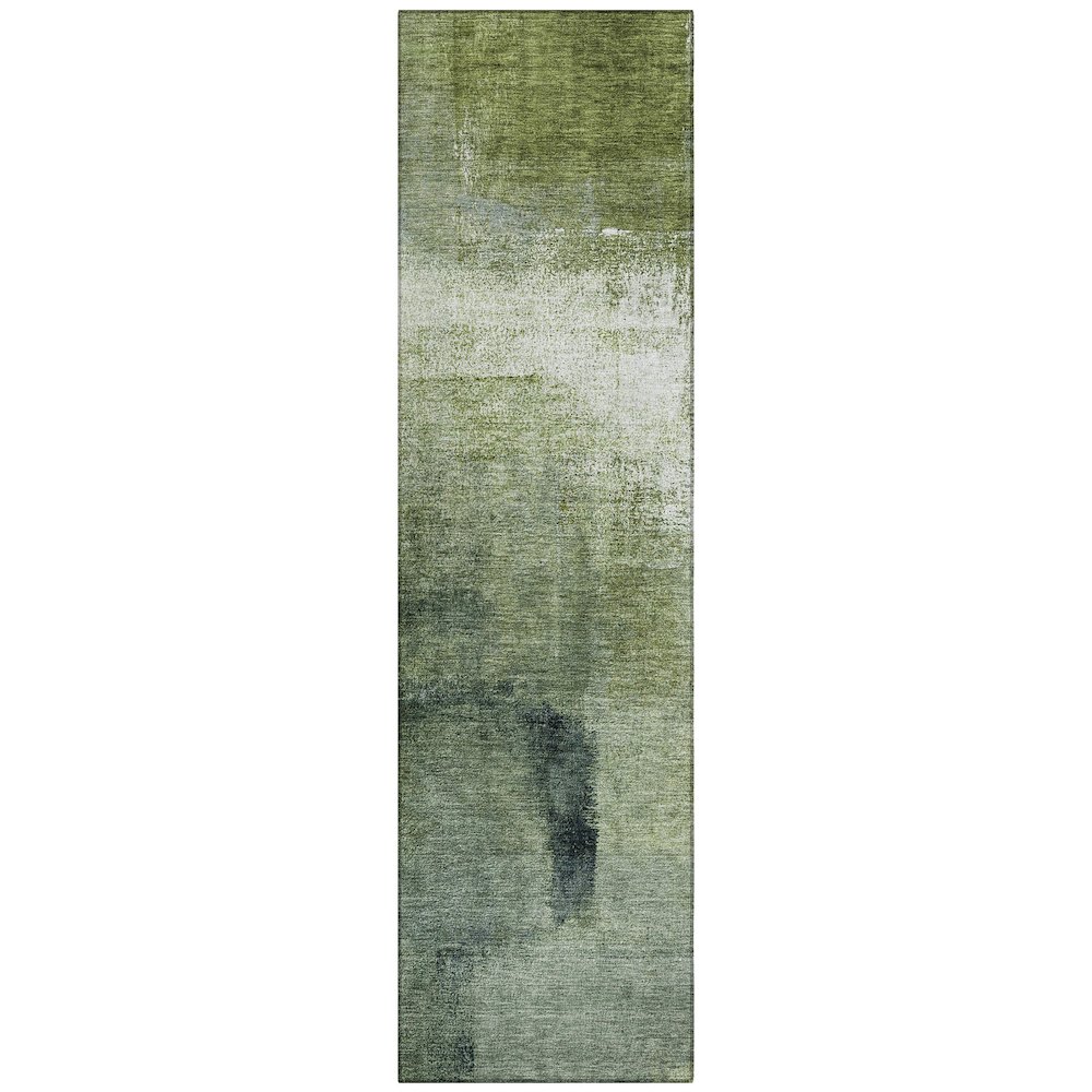 Chantille ACN787 Green 2'3" x 7'6" Rug. Picture 1