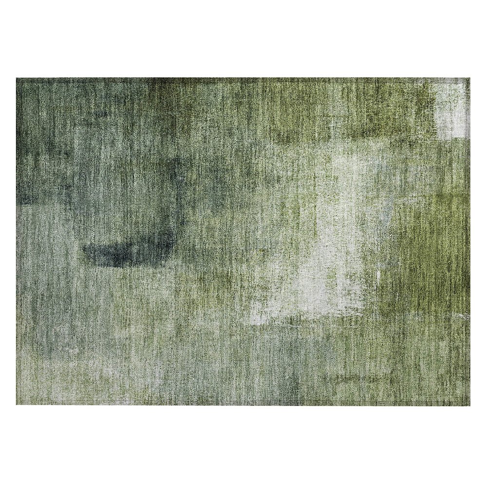 Chantille ACN787 Green 1'8" x 2'6" Rug. Picture 1