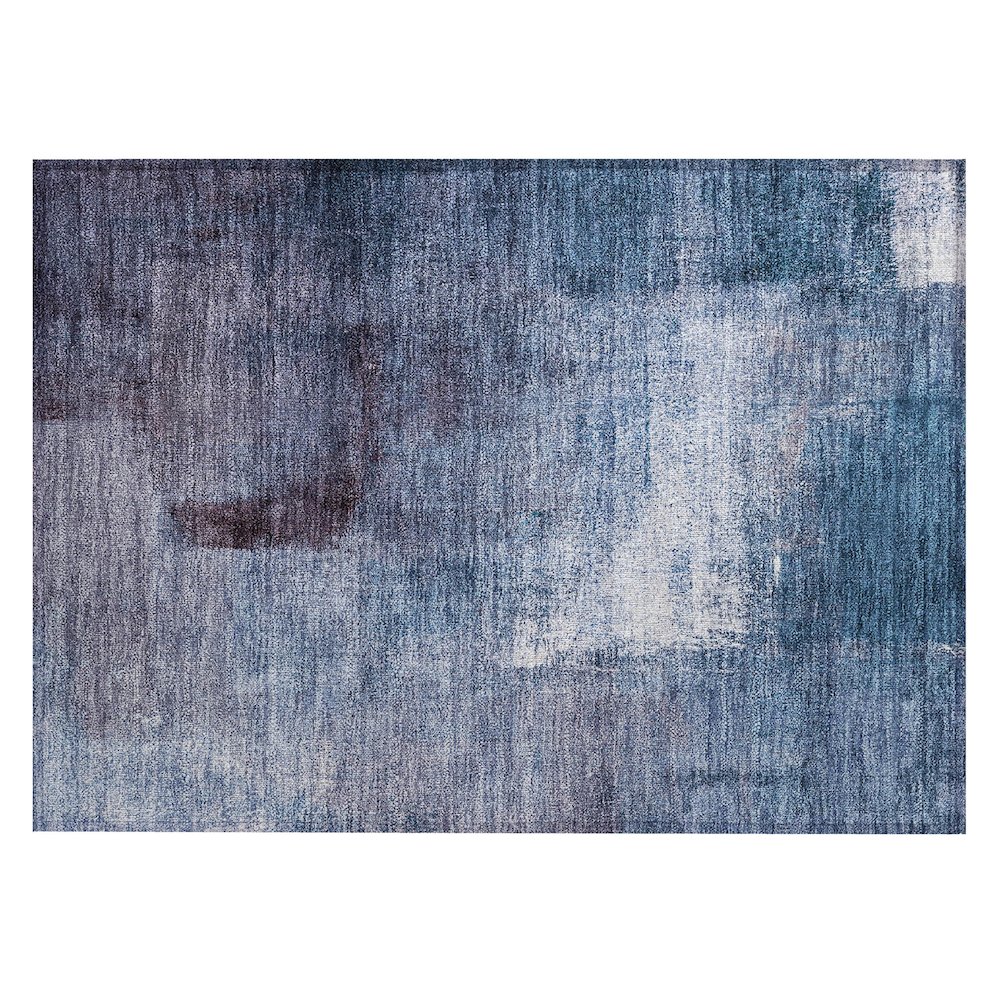 Chantille ACN787 Blue 1'8" x 2'6" Rug. Picture 1