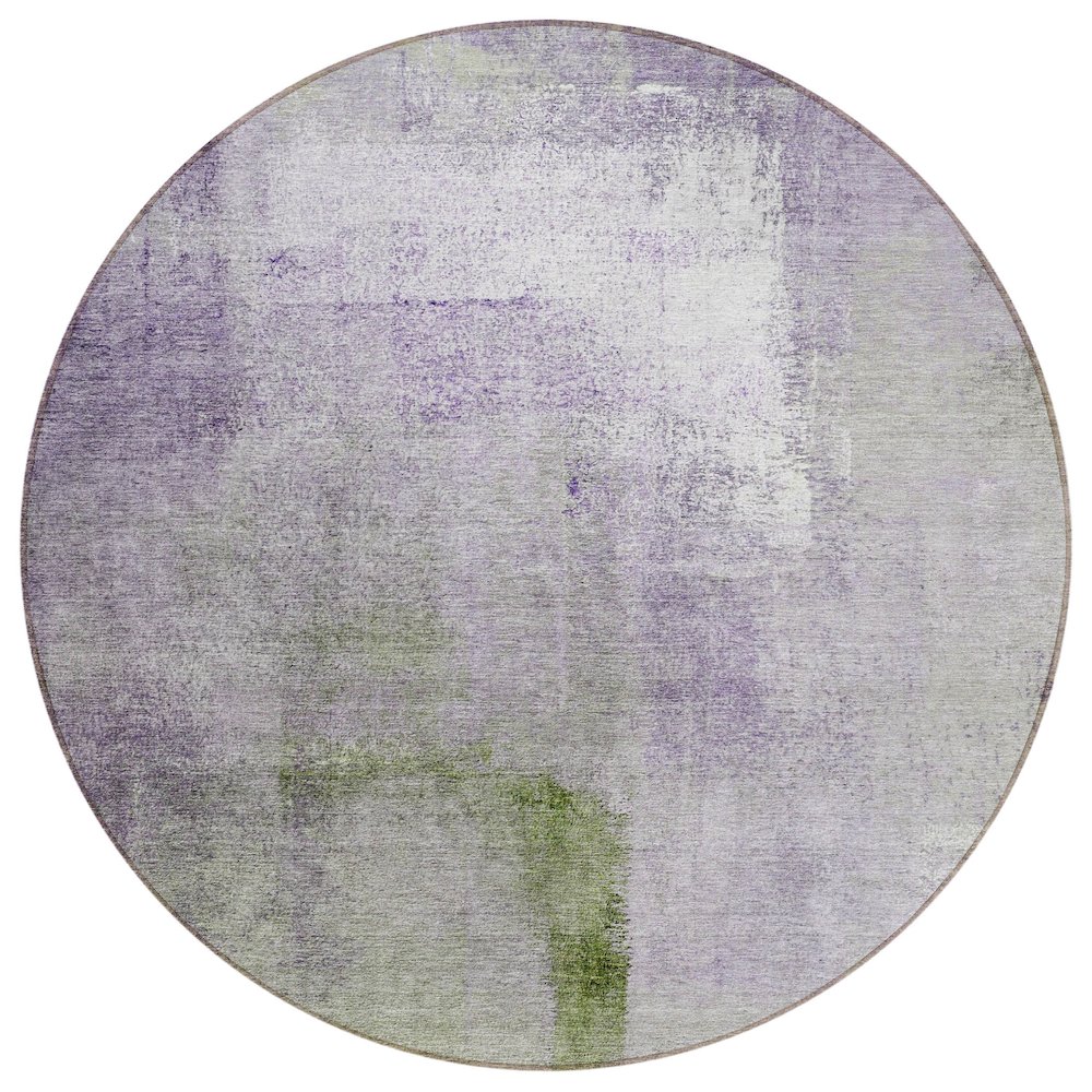 Chantille ACN787 Purple 8' x 8' Rug. Picture 1