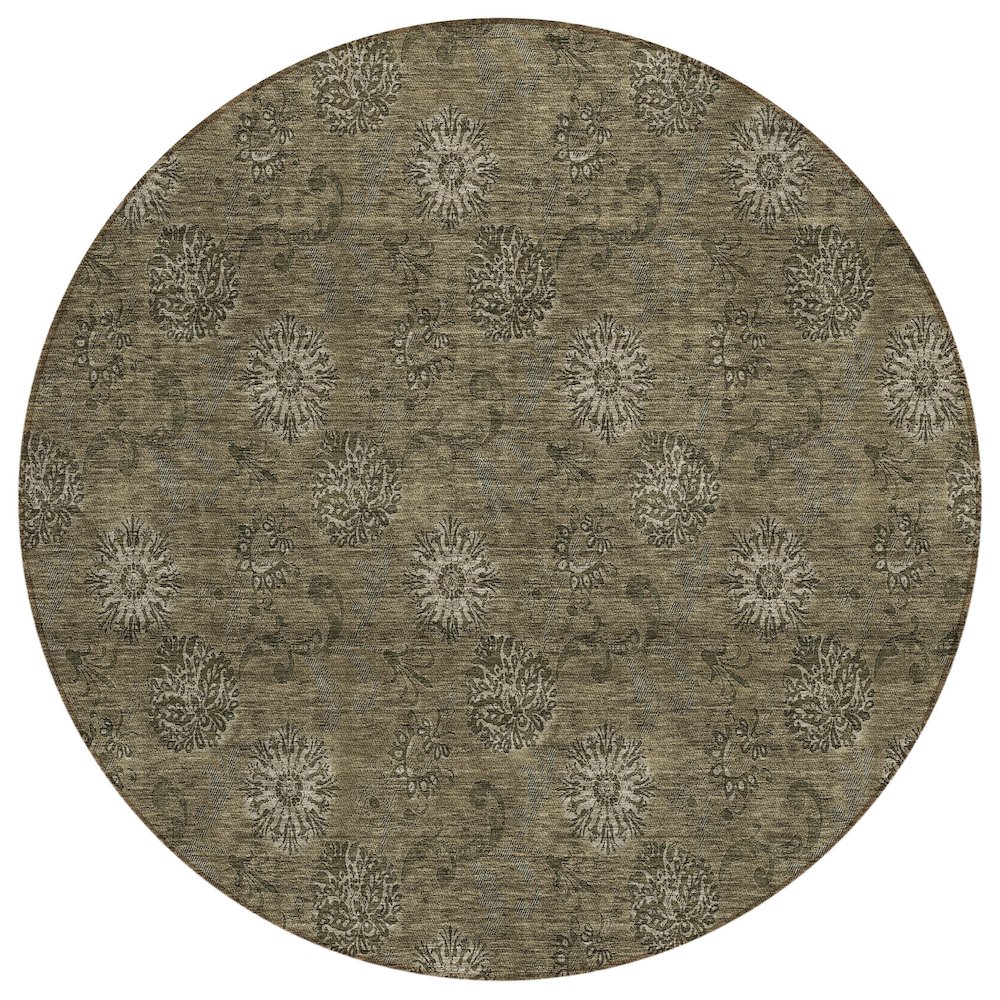 Chantille ACN788 Brown 8' x 8' Rug. Picture 1