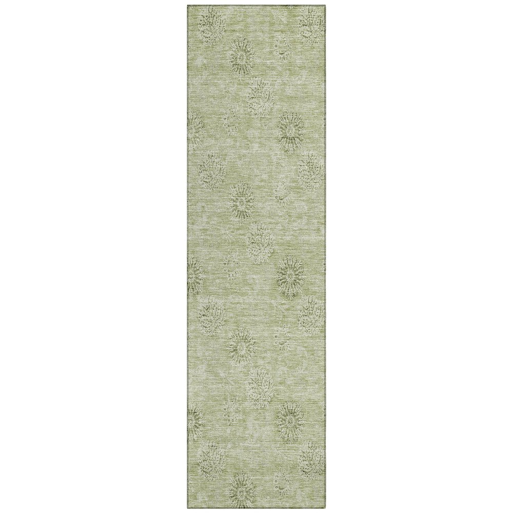 Chantille ACN789 Green 2'3" x 7'6" Rug. Picture 1