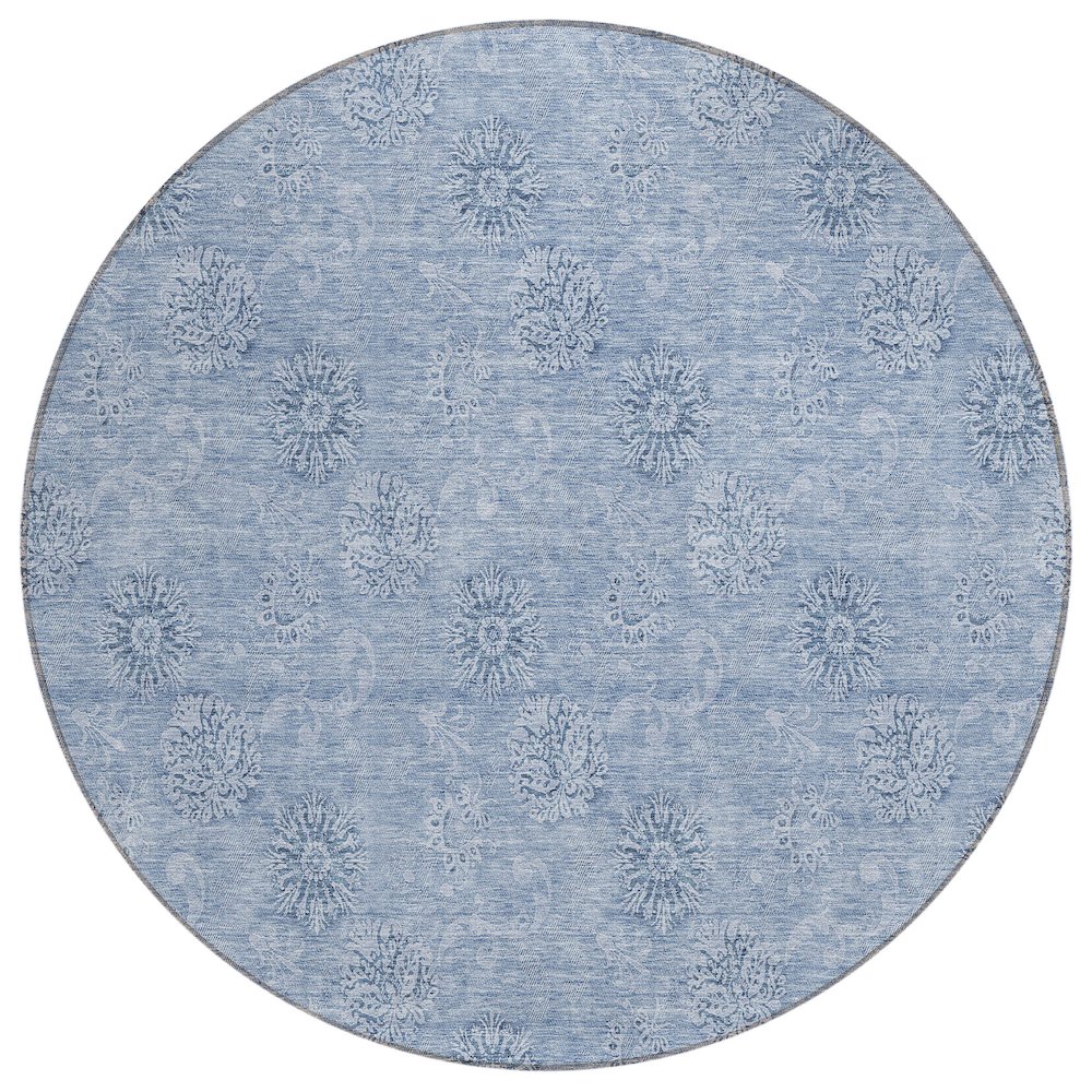 Chantille ACN789 Blue 8' x 8' Rug. Picture 1