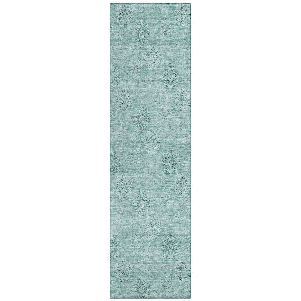 Chantille ACN789 Teal 2'3" x 7'6" Rug. Picture 1