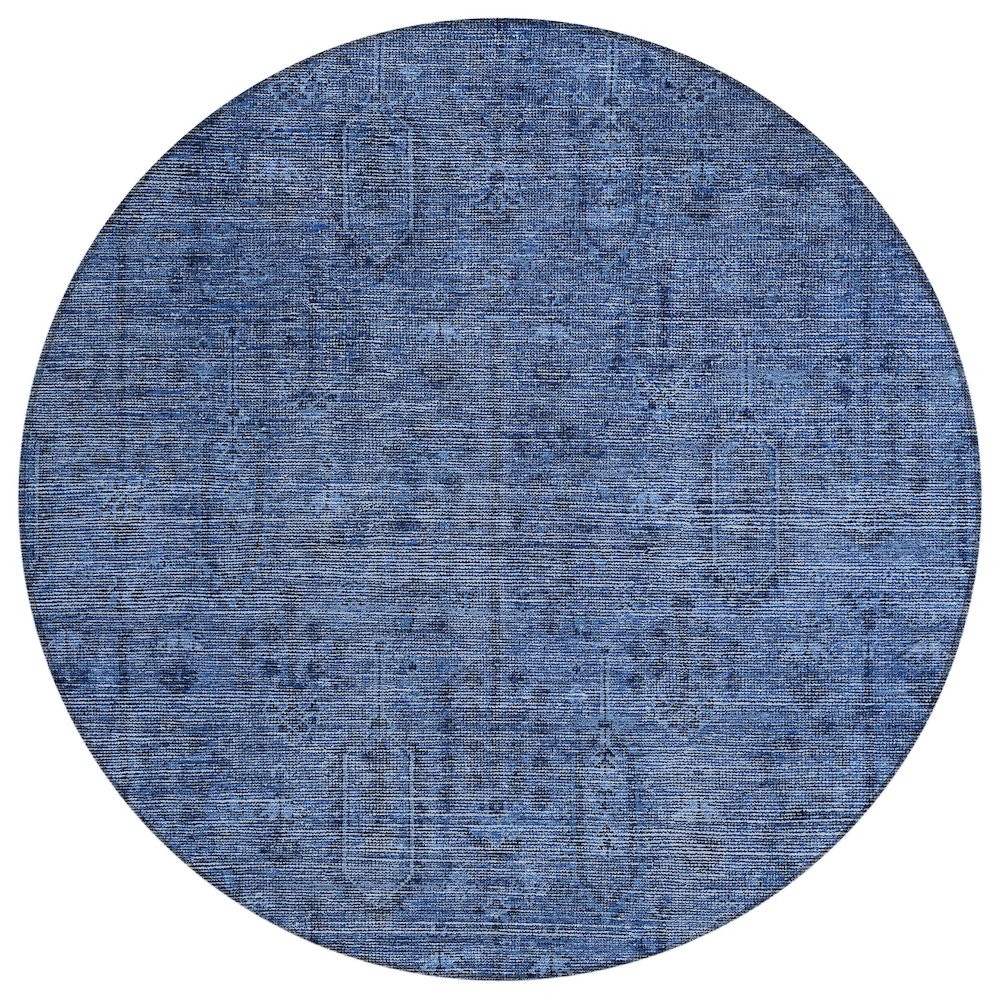 Chantille ACN790 Blue 8' x 8' Rug. Picture 1