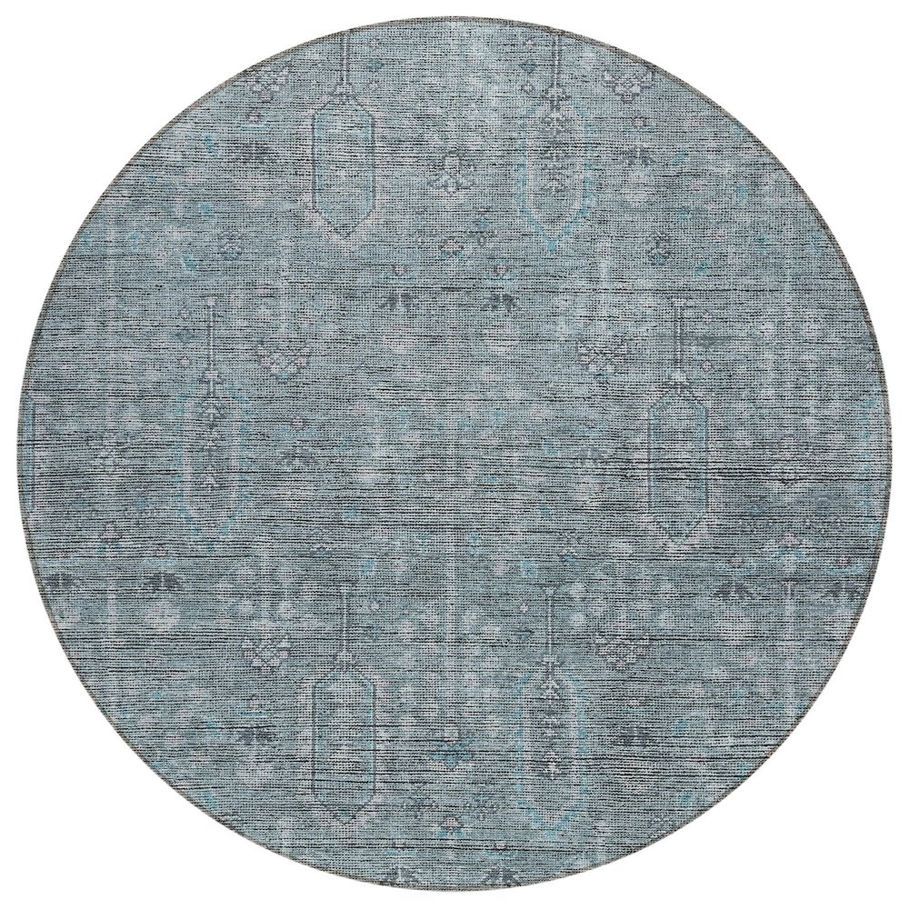 Chantille ACN790 Teal 8' x 8' Rug. Picture 1