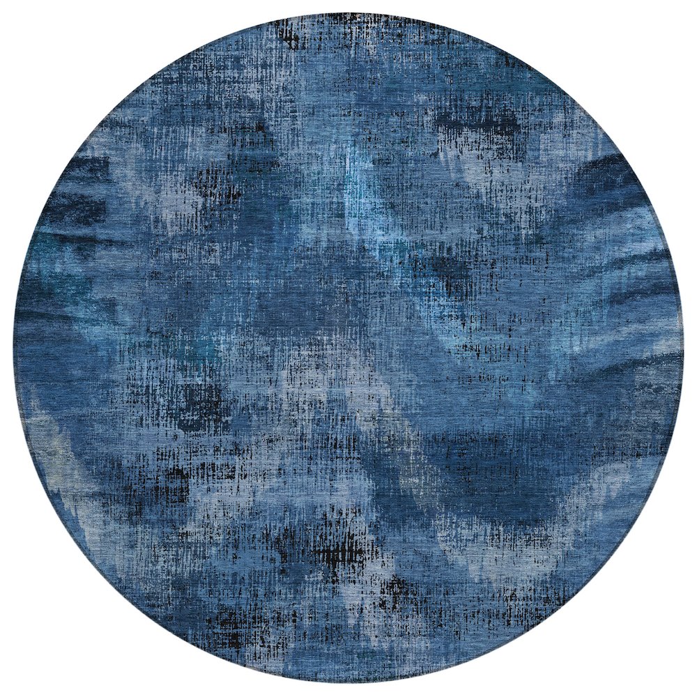 Chantille ACN792 Blue 8' x 8' Rug. Picture 1