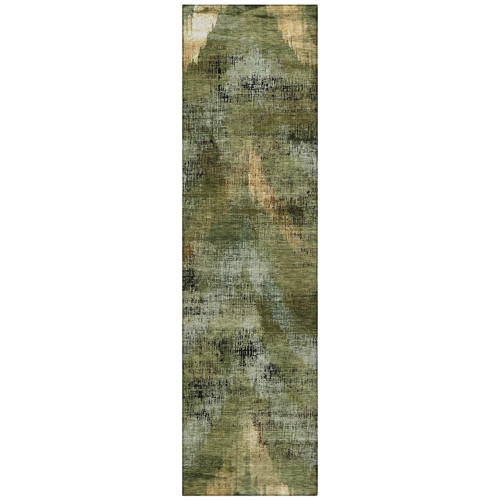 Chantille ACN792 Green 2'3" x 7'6" Rug. Picture 1
