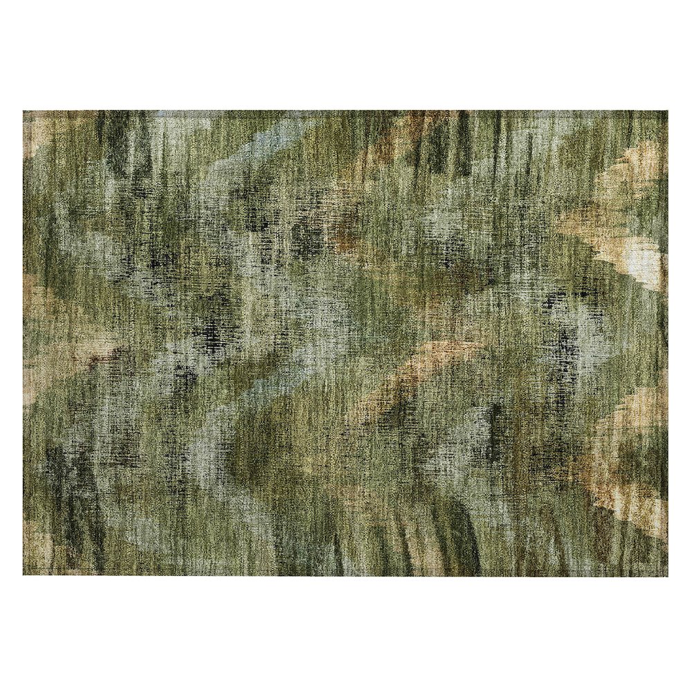 Chantille ACN792 Green 1'8" x 2'6" Rug. Picture 1