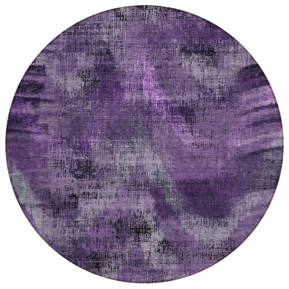 Chantille ACN792 Purple 8' x 8' Rug. Picture 1