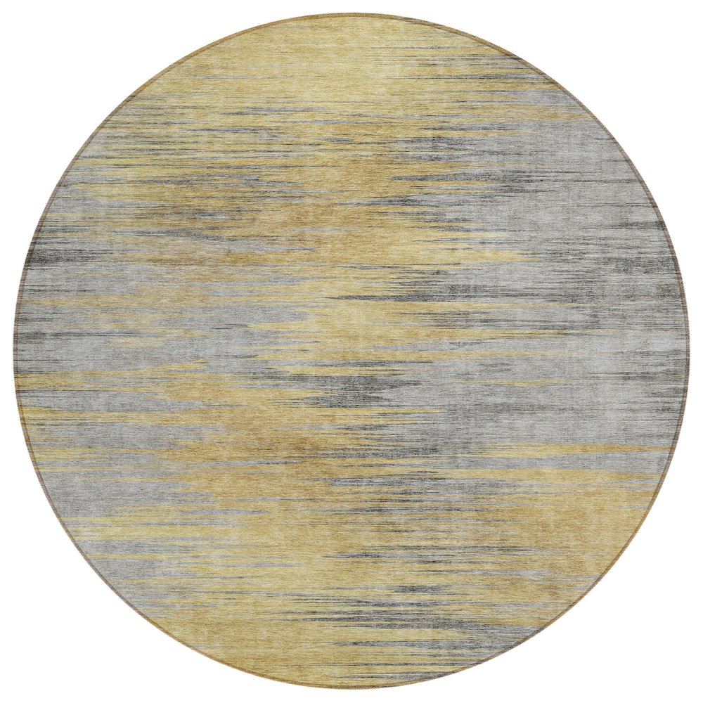 Chantille ACN793 Gold 8' x 8' Rug. Picture 1