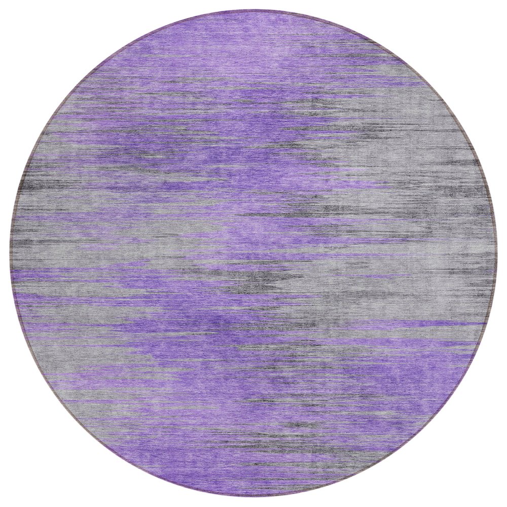 Chantille ACN793 Purple 8' x 8' Rug. Picture 1