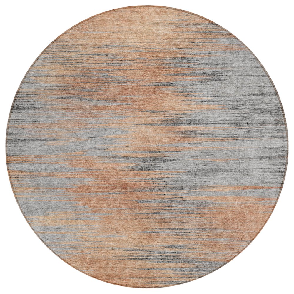 Chantille ACN793 Orange 8' x 8' Rug. Picture 1