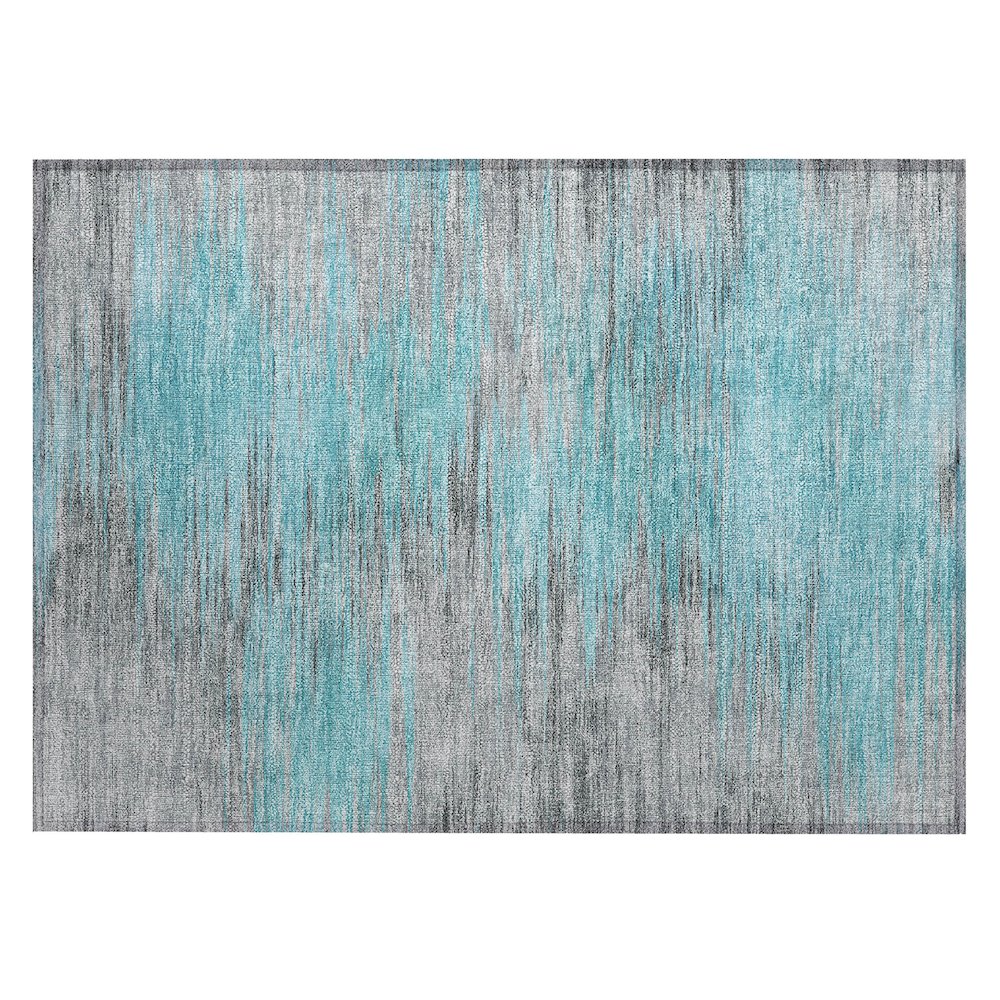 Chantille ACN793 Teal 1'8" x 2'6" Rug. Picture 1