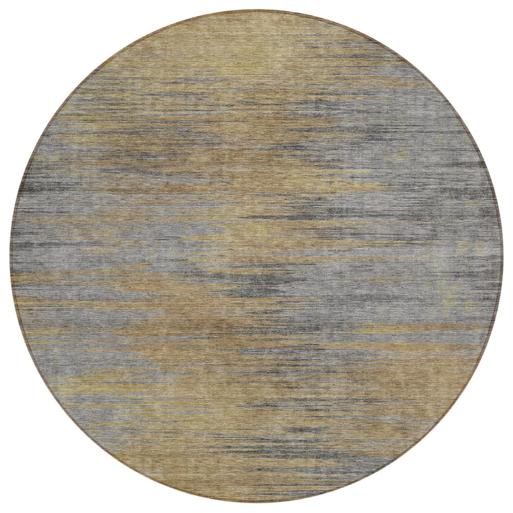 Chantille ACN794 Brown 8' x 8' Rug. Picture 1