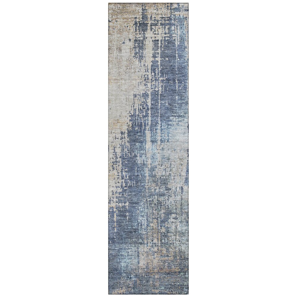 Chantille ACN795 Blue 2'3" x 7'6" Rug. Picture 1