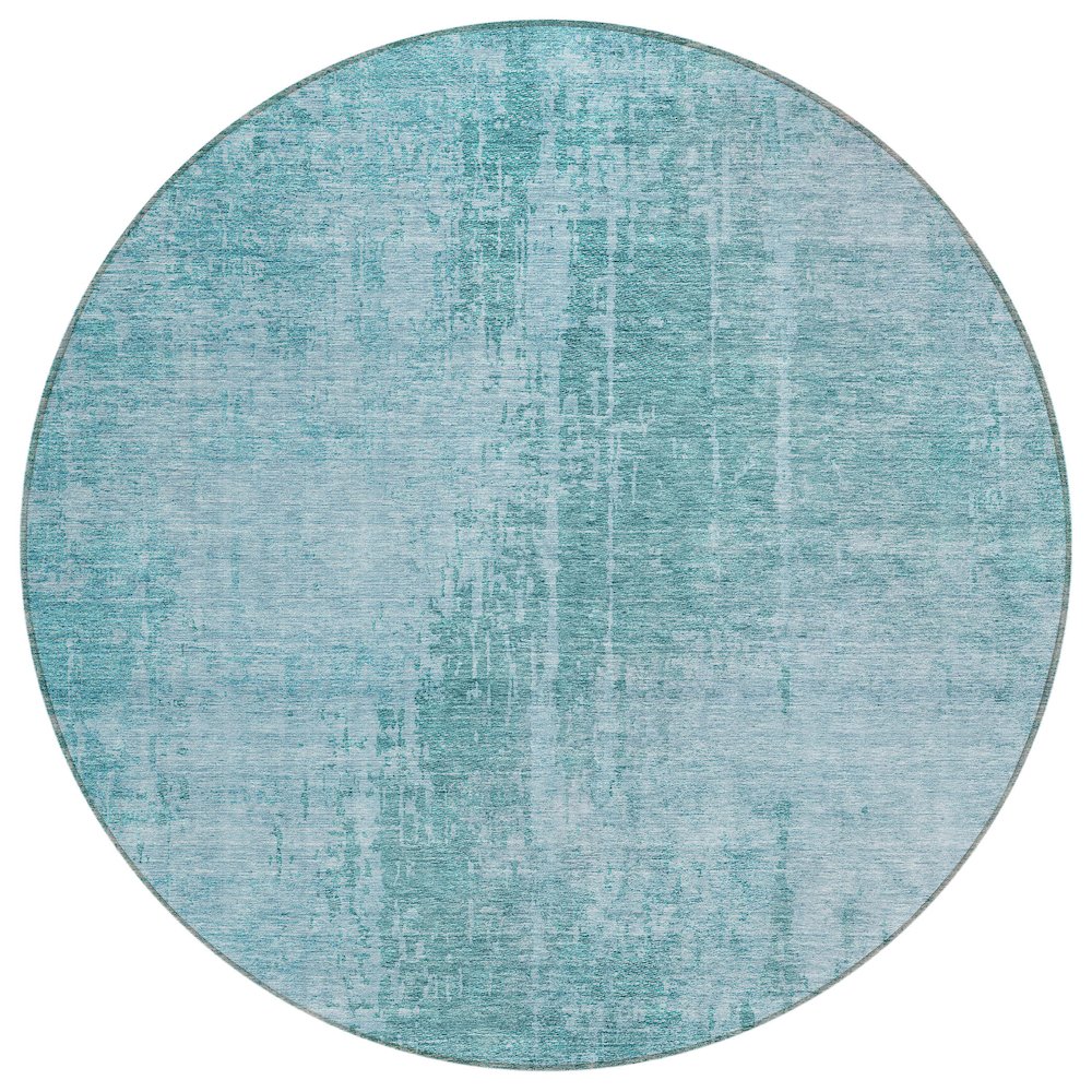 Chantille ACN796 Teal 8' x 8' Rug. Picture 1
