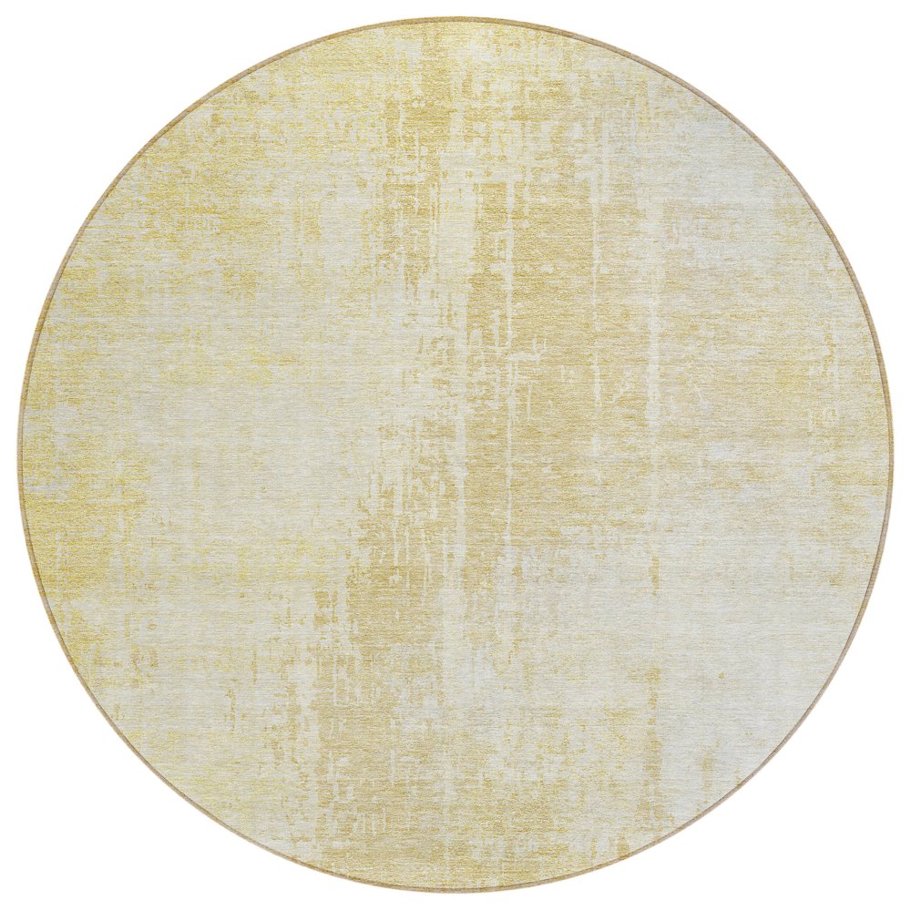 Chantille ACN796 Gold 8' x 8' Rug. Picture 1