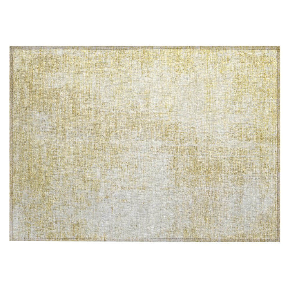 Chantille ACN796 Gold 1'8" x 2'6" Rug. Picture 1