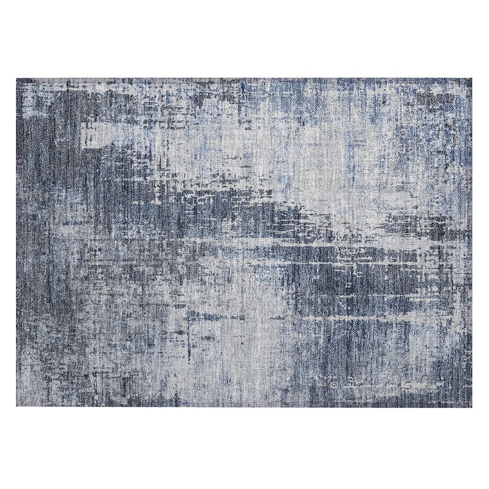 Chantille ACN796 Blue 1'8" x 2'6" Rug. Picture 1