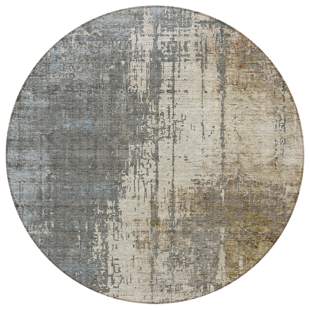 Chantille ACN797 Brown 8' x 8' Rug. Picture 1