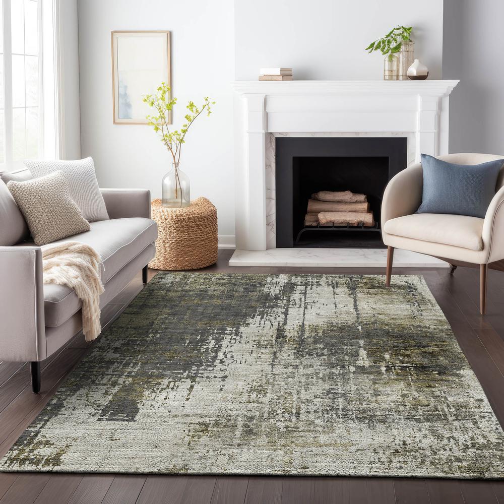 Chantille ACN797 Brown 2'6" x 3'10" Rug. Picture 5