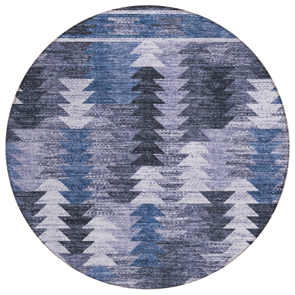 Chantille ACN798 Blue 8' x 8' Rug. Picture 1