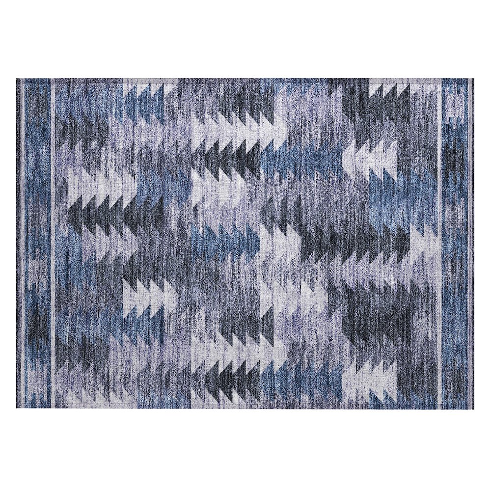 Chantille ACN798 Blue 1'8" x 2'6" Rug. Picture 1