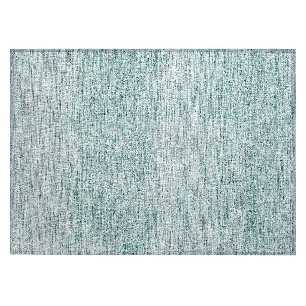 Chantille ACN800 Teal 1'8" x 2'6" Rug. Picture 1