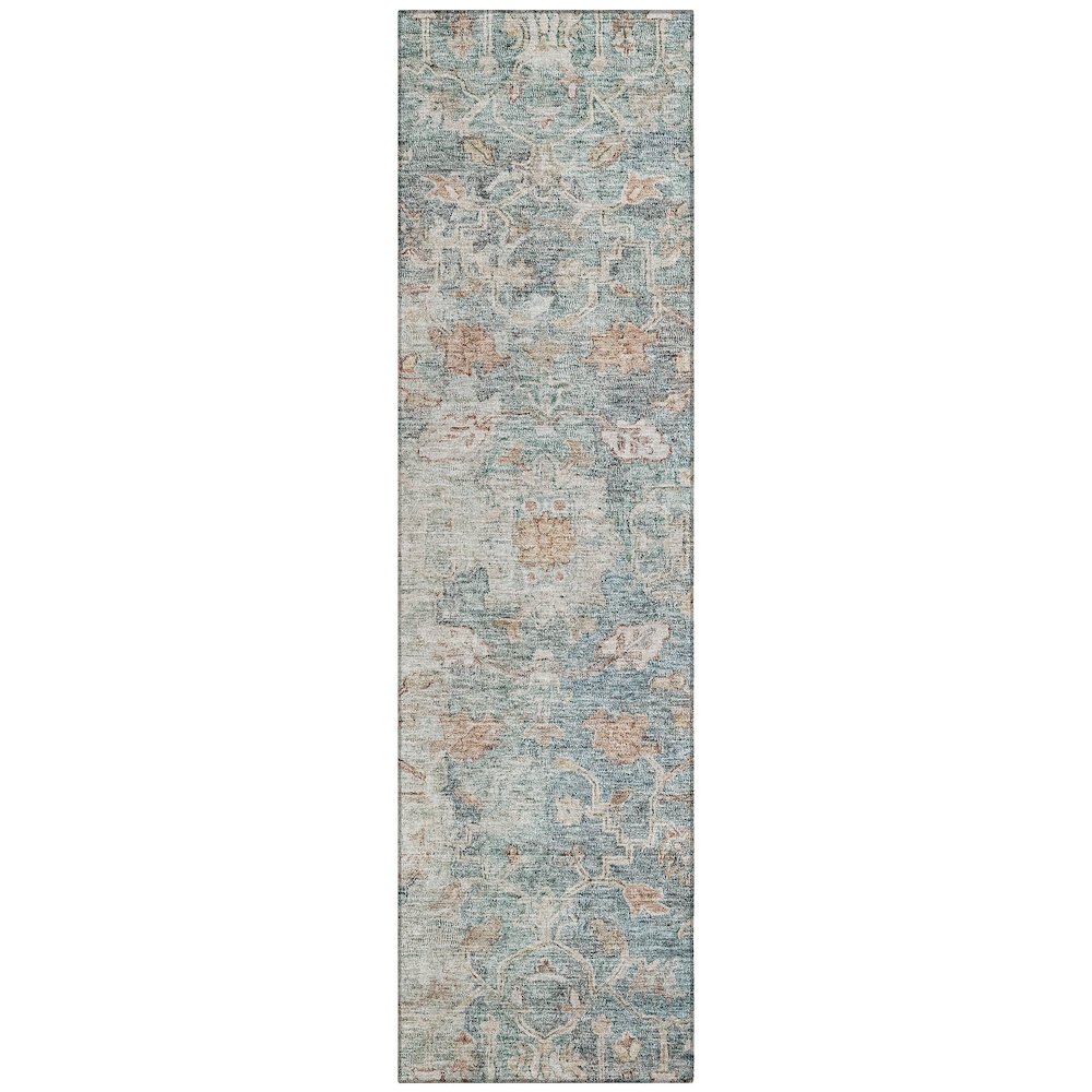 Chantille ACN801 Green 2'3" x 7'6" Rug. Picture 1