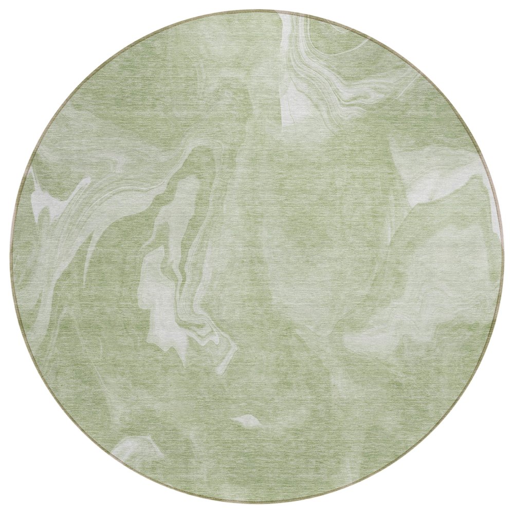 Chantille ACN802 Green 8' x 8' Rug. Picture 1