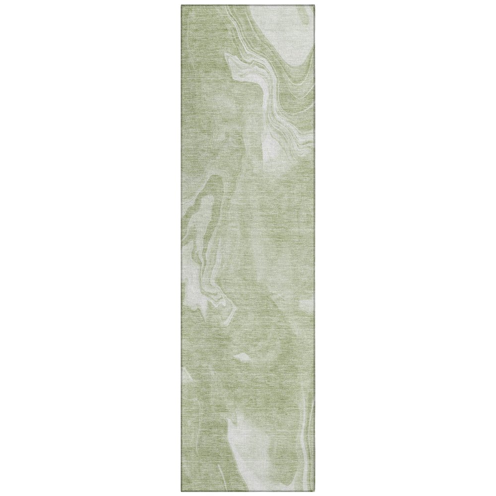 Chantille ACN802 Green 2'3" x 7'6" Rug. Picture 1