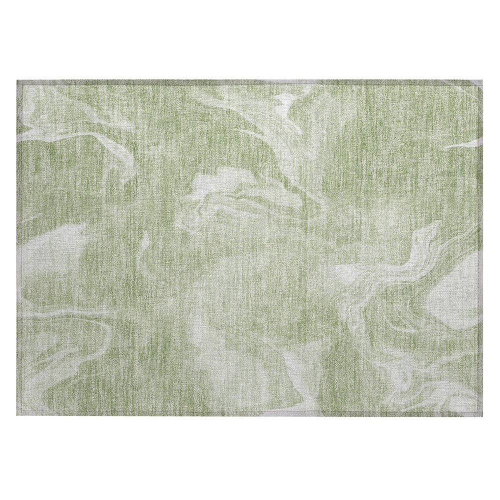 Chantille ACN802 Green 1'8" x 2'6" Rug. Picture 1