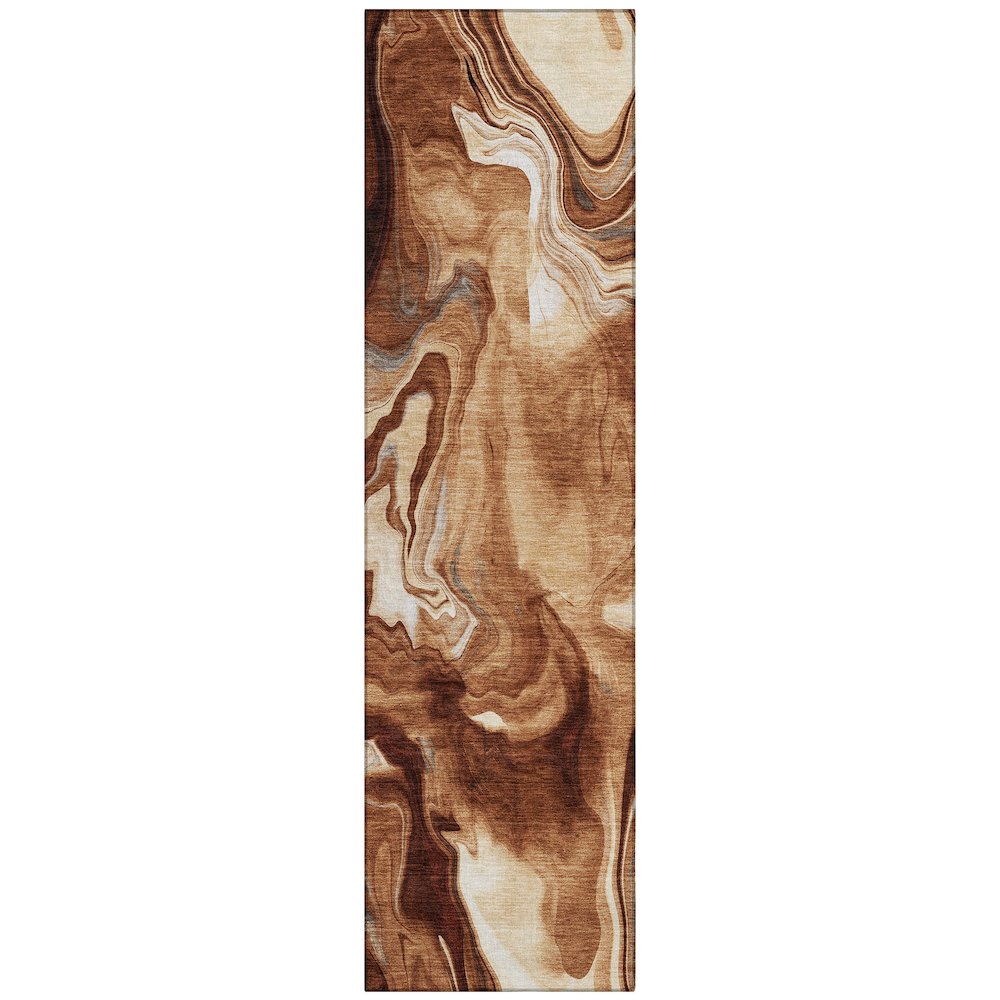 Chantille ACN802 Orange 2'3" x 7'6" Rug. Picture 1