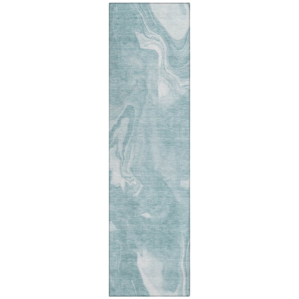 Chantille ACN802 Teal 2'3" x 7'6" Rug. Picture 1