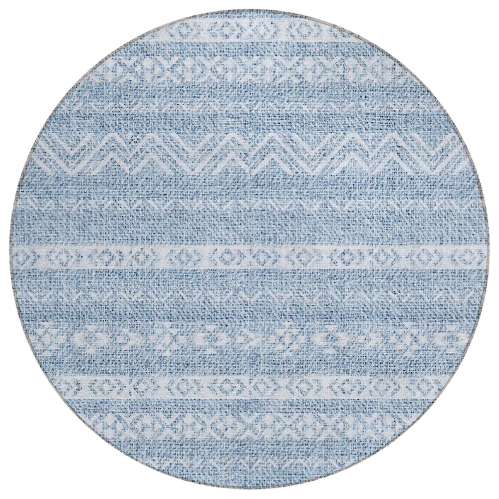 Chantille ACN803 Blue 8' x 8' Rug. Picture 1