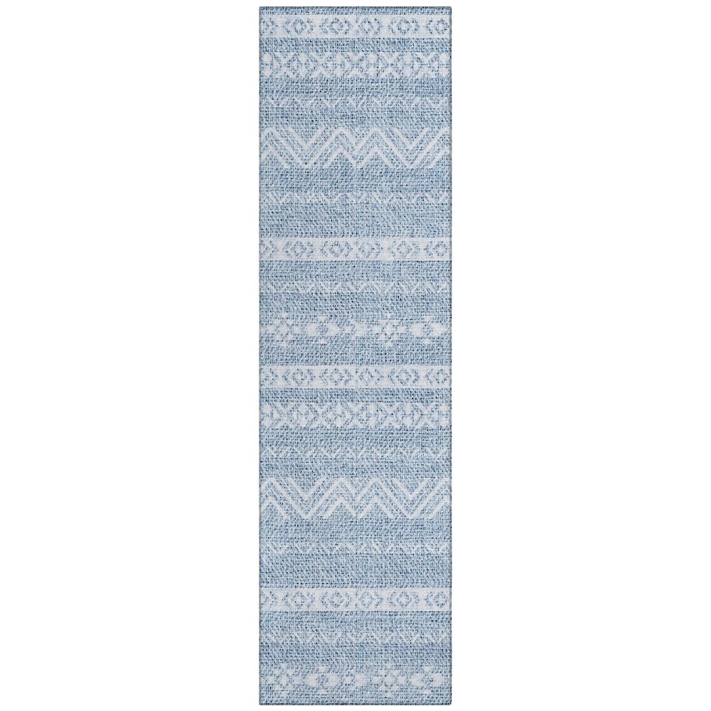 Chantille ACN803 Blue 2'3" x 7'6" Rug. Picture 1